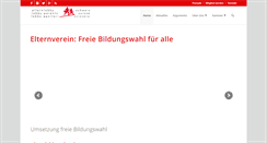Desktop Screenshot of elternlobby.ch